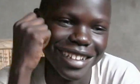 Jacob Achaye appearing in the Kony2012 film