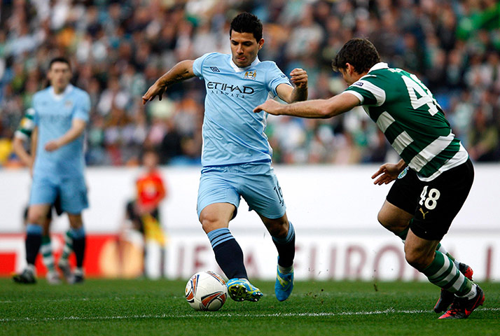 sport: Manchester City's Aguero