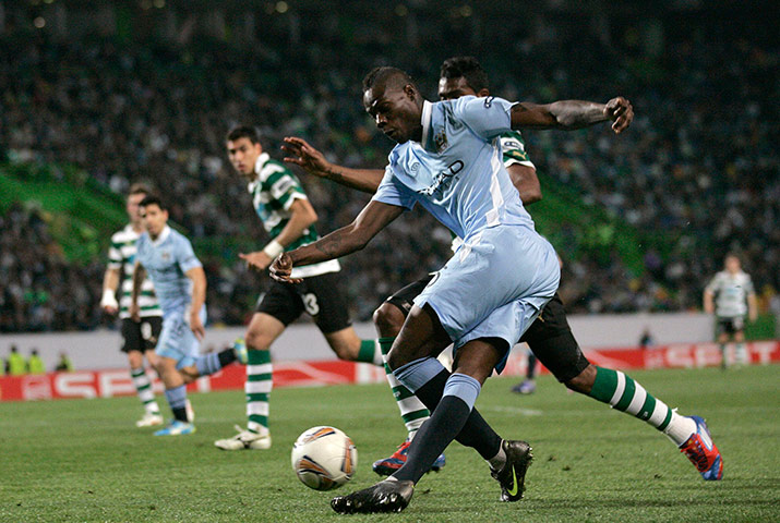 man c: Manchester City's Mario Balotelli