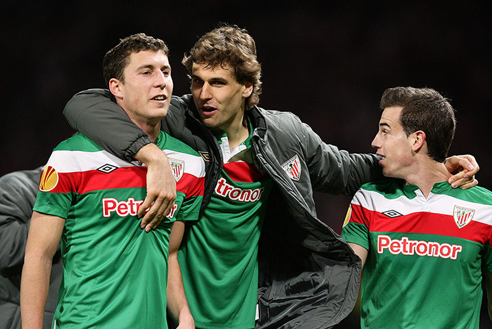 man united...: First Leg - Manchester United v Athletic Bilbao - Old Trafford