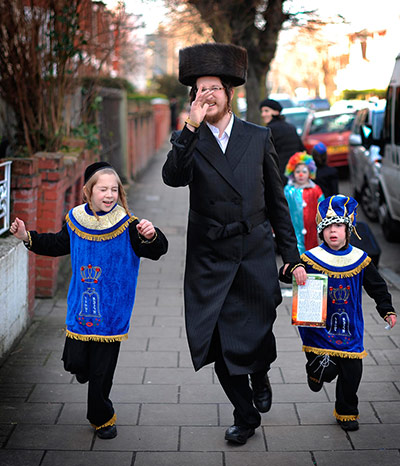 Purim Festival: The Jewish religious festival of Purim