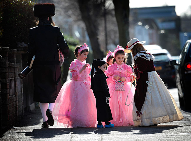 Purim Festival: The Jewish religious festival of Purim