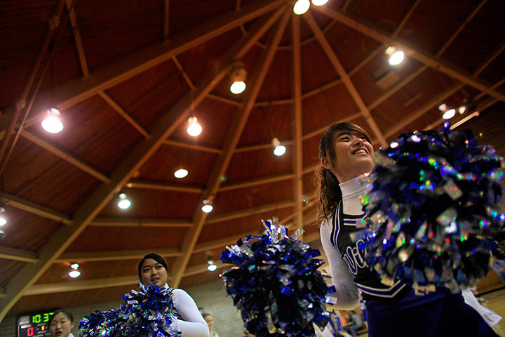 From the agencies: Tina Chuang (R) from Pingtung, Taiwan