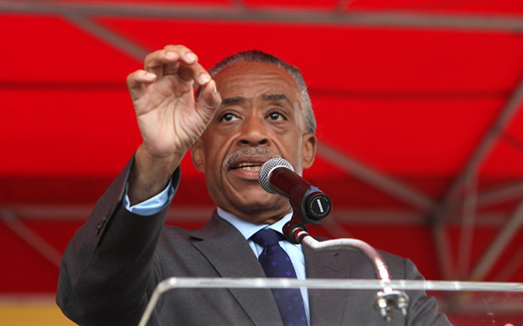 Trayvon Martin march: Al Sharpton at Trayvon Martin rally