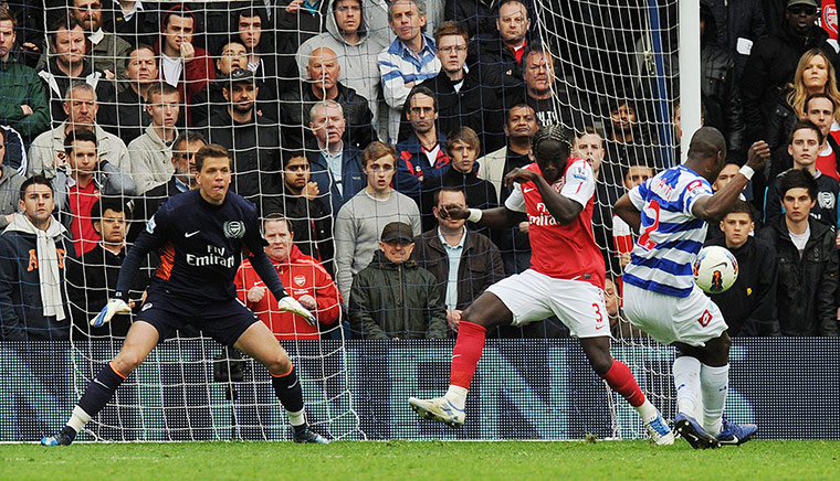 football: QPR vs Arsenal