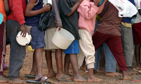 Aids orphans, Manzini, Swaziland 26/8/05