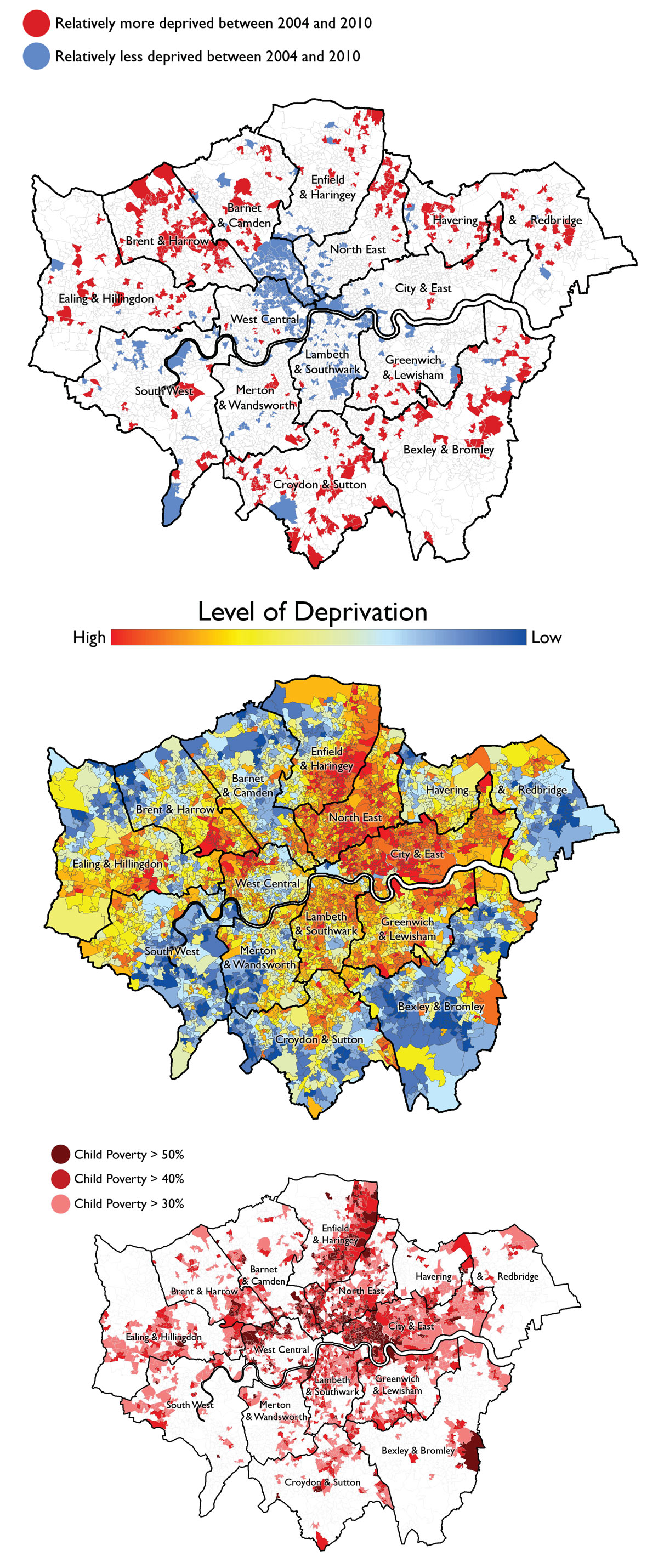 Deprivation and poverty in London get the data UK news