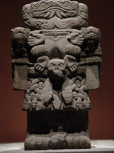 Hirst Mexican Death: Coatlicue, Goddess of Fire and Fertility