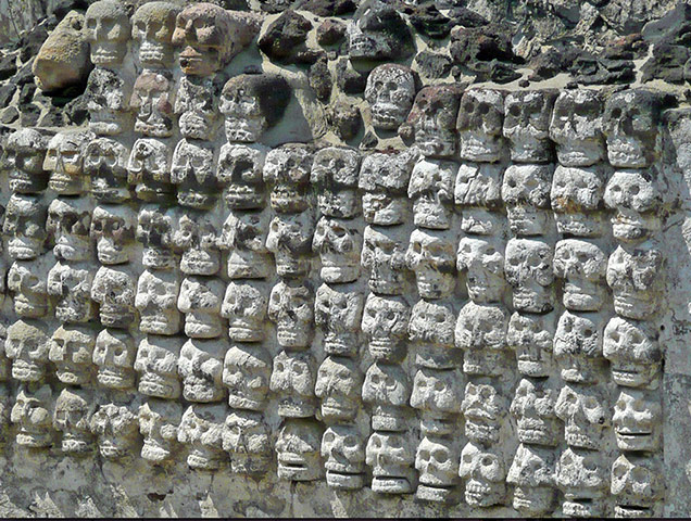 Hirst Mexican Death: Tzompantli 