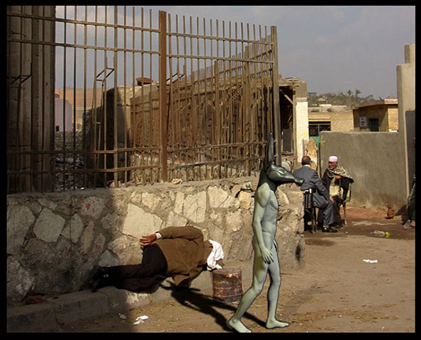 Subversion: Of Presidents and Superheroes (2009) by Khaled Hafez 