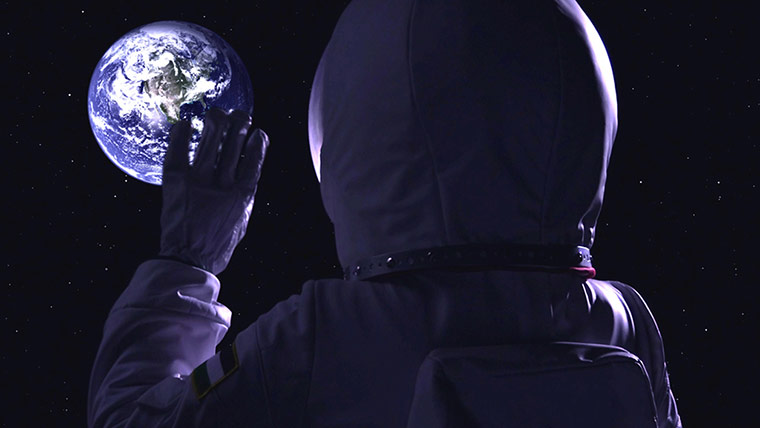 Subversion: A Space Exodus (2009) by Larissa Sansour