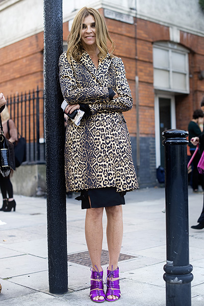 Carine Roitfeld: 2010: Carine Roitfeld during London Fashion Week