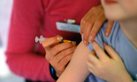 mmr vaccine vaccinated child measles cases england injection wales guardian being society rise hit