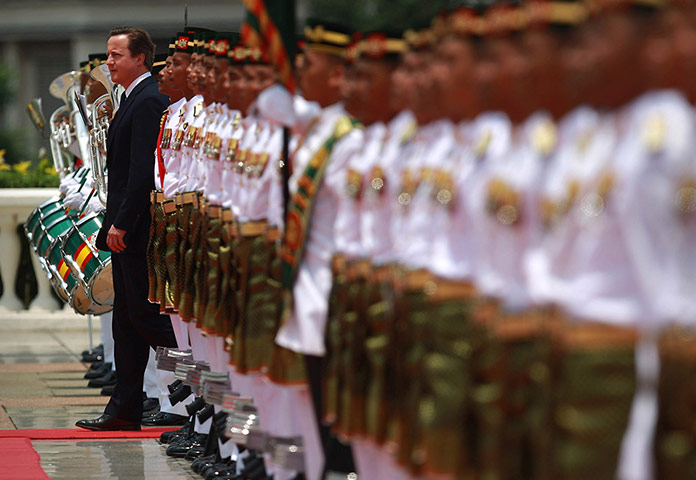 24 hours in pictures: Prime Minister David Cameron Visits Malaysia