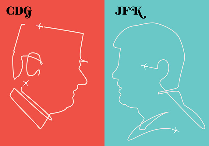 Paris V. New York: CDJ / JFK