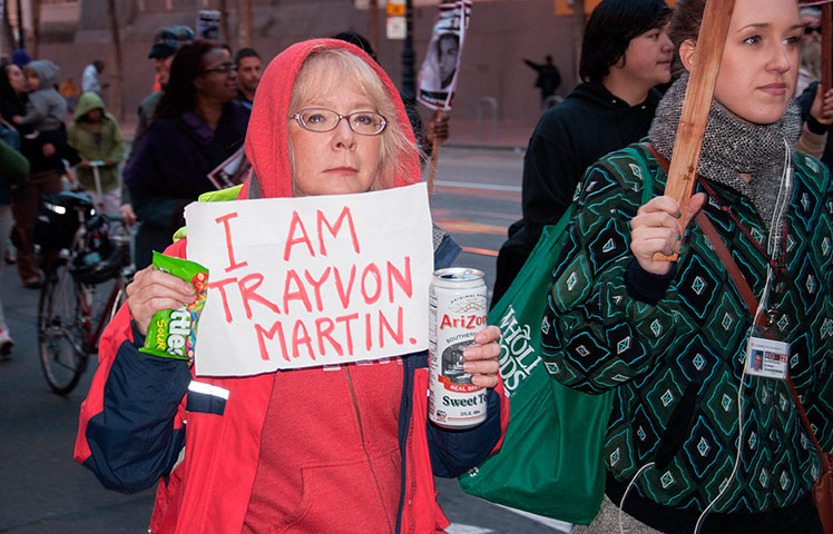 Trayvon Martin: A Million Hoodies march for Trayvon Martin
