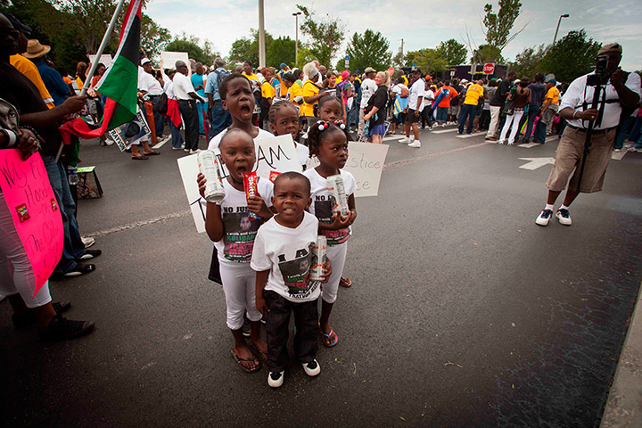 Trayvon Martin: Trayvon Martin Rally - Sanford