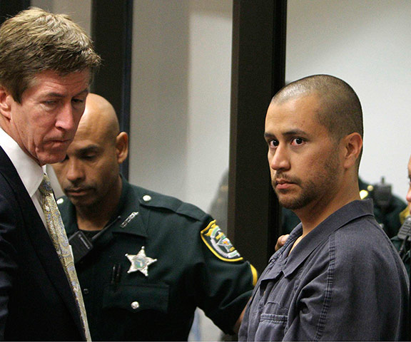 George Zimmerman in court