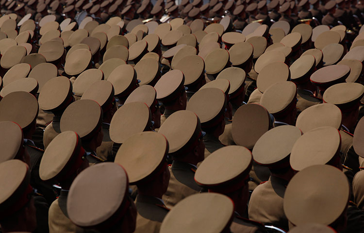 24 hours in pix: North Korean Hats