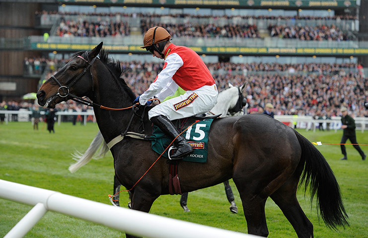 National: West End Rocker gets the starting tape curled round him