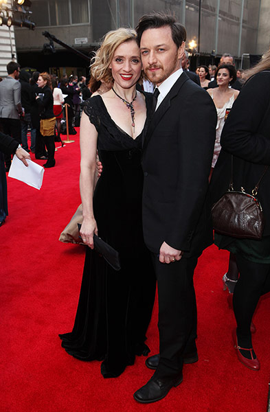 Olivier Awards: Actor James McAvoy and Anne-Marie Duff