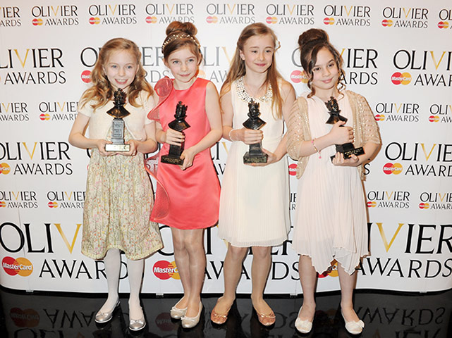Olivier Awards 2012: Olivier Awards 2012 - Press Room