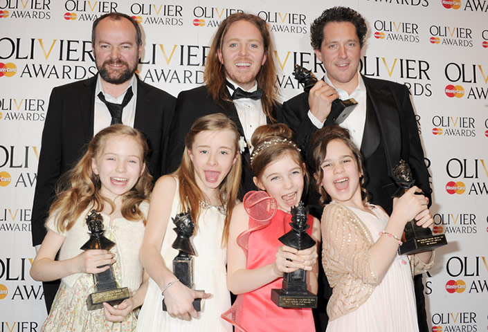Olivier Awards 2012: Olivier Awards 2012 - Press Room