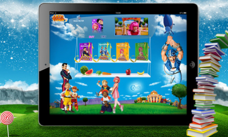 LazyTown iPad app