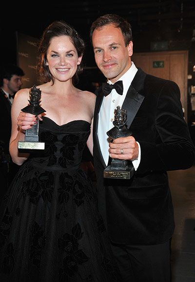 Olivier Awards: Ruth Wilson and Johnny Lee Miller 