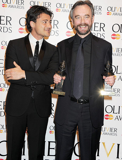 Olivier Awards: Vittorio Grigolo and John Berry