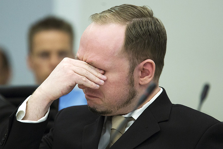 24 hours in pictures: The Anders Behring Breivik trial in Oslo, Norway
