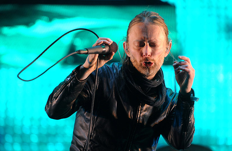 Coachella days 2 and 3: Thom Yorke of Radiohead