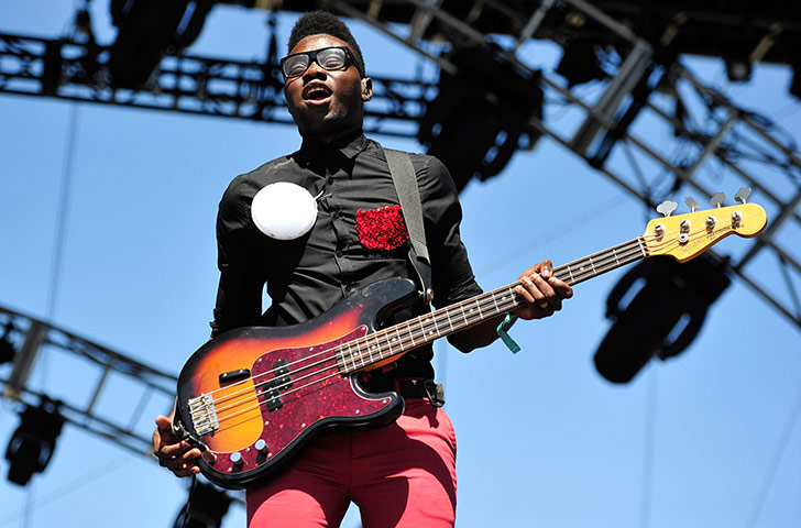 Coachella days 2 and 3: Gbenga Adelekan of Metronomy
