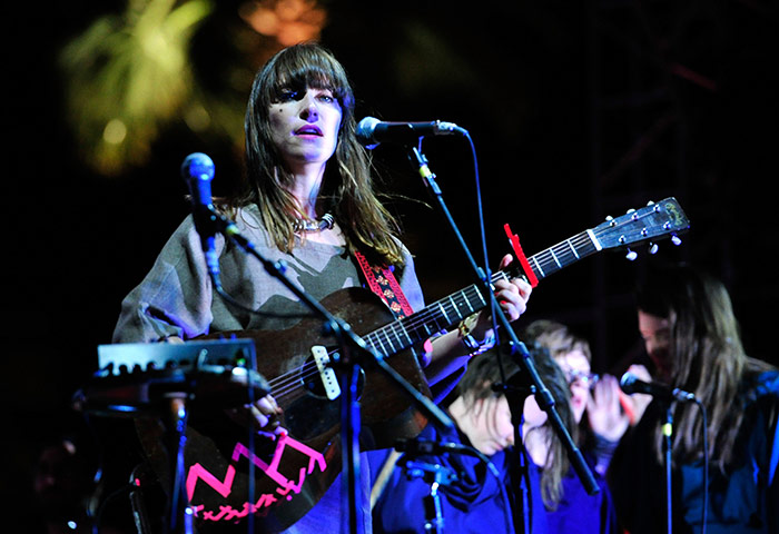 Coachella days 2 and 3: Leslie Feist performs with Mountain Man backing