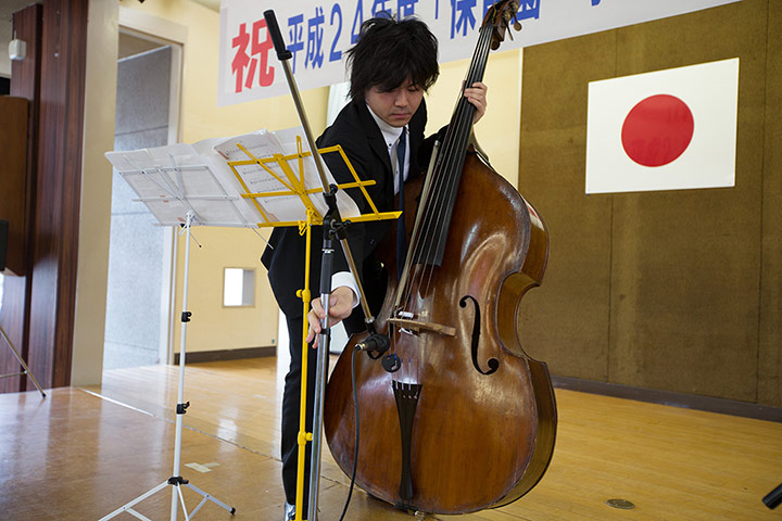 Kawauchi, Japan: School and kindergarten entrance ceremony for Kawauchi town