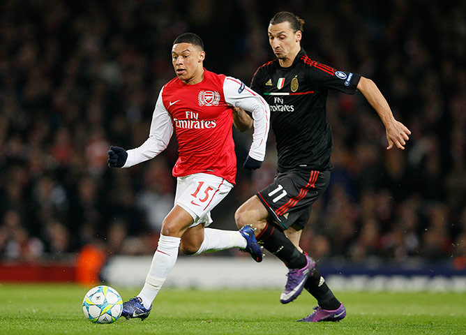 young player of the year: Alex Oxlade-Chamberlain signed for Arsenal from Southampton