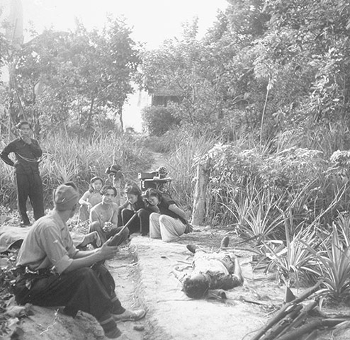 Colonial papers: Taking Communists prisoner and shooting