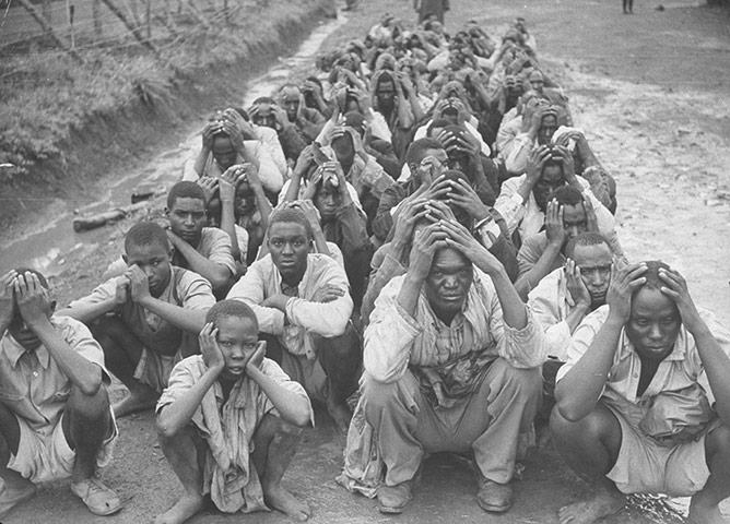 Colonial papers: Extensive prison camp for British-captured Mau Mau