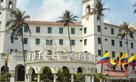 The Hotel Caribe in Cartagena, Colombia