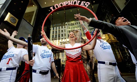 Tax Day trump occupy