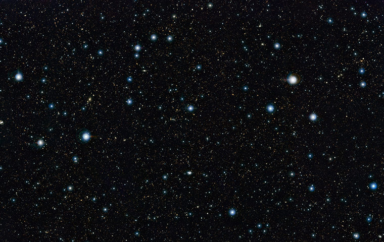 A month in space: widest deep view of the sky 