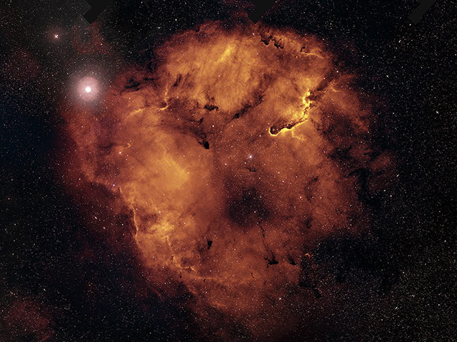 A month in space: IC 1396 Nebula