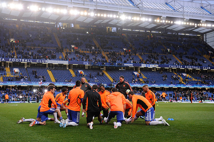 football: Chelsea v Barcelona