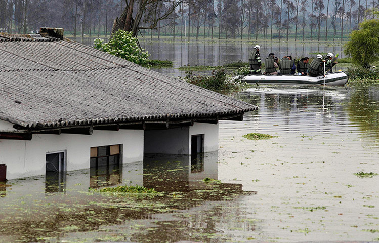 Picture Desk Live: Floods in Colombia