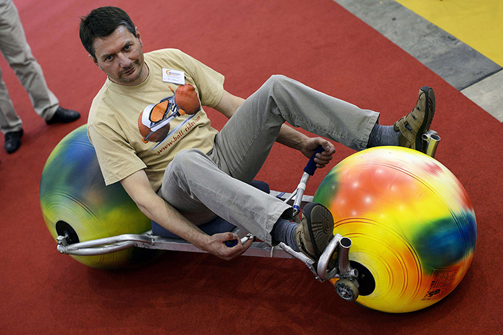 Exhibition of Inventions: the Ball Rider