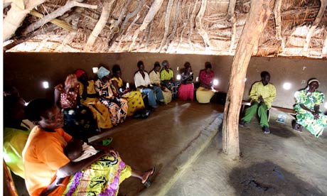 A meeting of the Village Saving and Loan Association<br /><br />
in Katine,” width=”460″ height=”276″ /></p>
<div>A meeting of the Village Saving and Loan Association in Katine. Photograph: Graeme Robertson <a href=