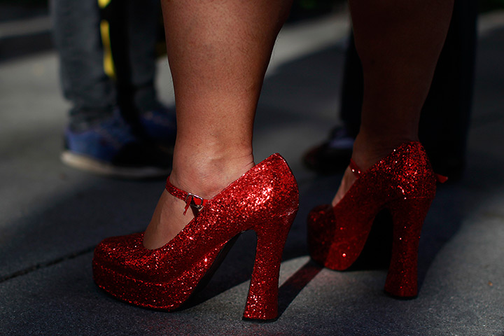 24 hours: San Jose, California, US: 10th annual Walk A Mile In Her Shoes