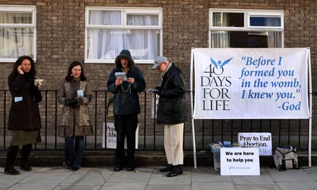 40 Days for Life campaigners