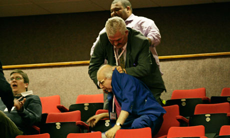 Walter Wolfgang removed from the Labour Party conference 2005