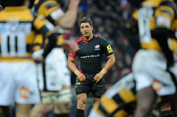 rise and fall of Henson: Gavin Henson playing for Saracens